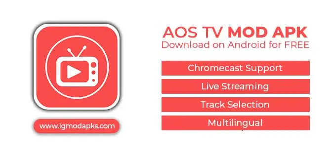 AOS TV MOD APK android download