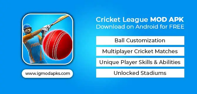 Cricket League MOD APK download