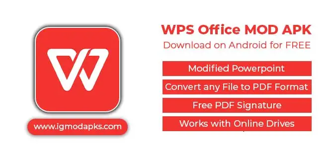 WPS Office MOD APK android download
