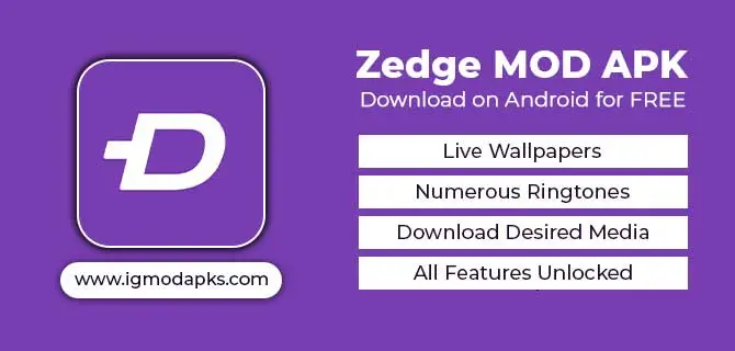 Zedge MOD APK android download
